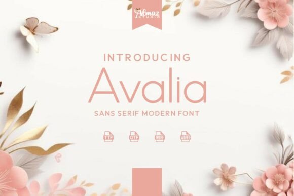 Avalia: The Sans Serif Font That Whispers Luxury