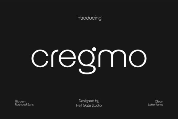 Cregmo: The Elegant Display Font for Modern Branding