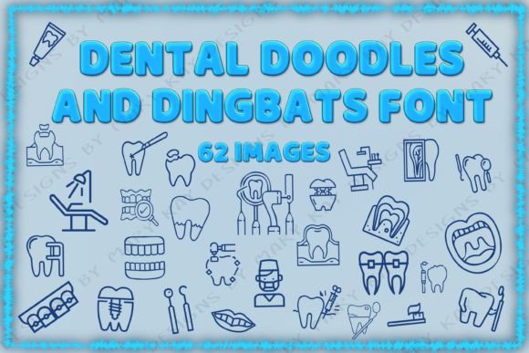 Dental Doodles: A Font That Understands Your Love-Hate Smile