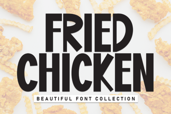 Fried Chicken Font: A Playful Handwritten Typeface for Creative Projects