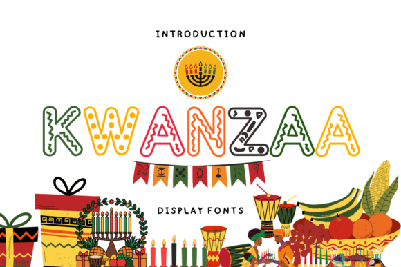 Kwanzaa: A Typeface as Vibrant as the Celebration Itself