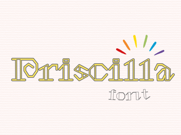 Priscilla: A Font That Adds Whimsy and Charm to Your Work