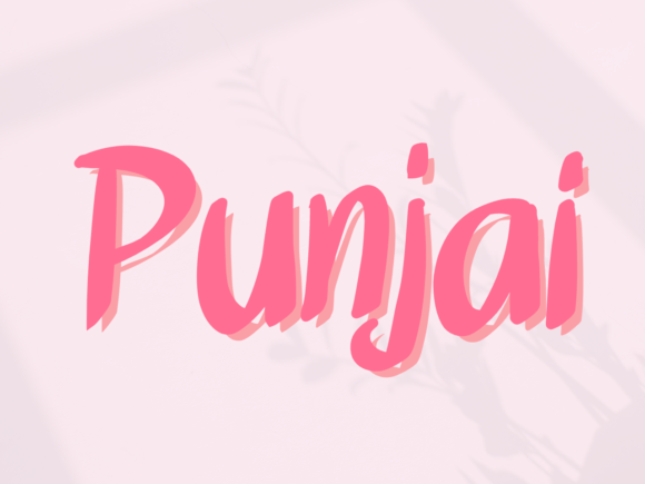 Punjai: The Handwritten Font That Brings Instant Personality