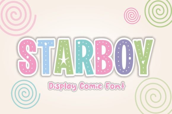 Starboy Font: Infusing Your Designs with Energetic Whimsy